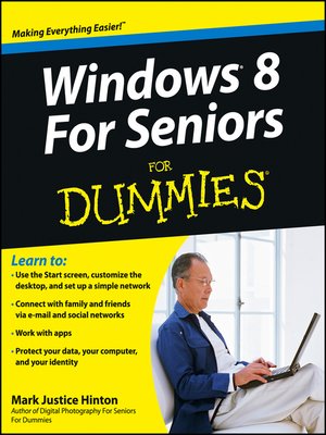 cover image of Windows 8 For Seniors For Dummies